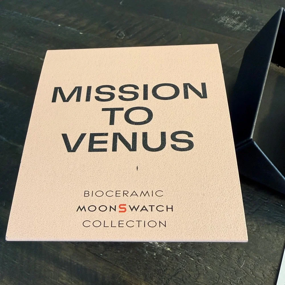 Omega x Swatch MoonSwatch Mission to Venus Pink Bioceramic Watch SO33P100